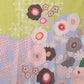 Green Polyester Digital Print Abstract Saree with Unstitched Blouse - Hiral Fashion | Swadesiicart
