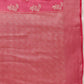 Hiral Fashion Pink Banarasi Organza Silk Floral Woven Design Saree | Swadesiicart