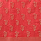 Hiral Fashion Red Banarasi Organza Silk Floral Woven Design Saree | Swadesiicart