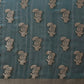 Hiral Fashion Teal Banarasi Organza Silk Floral Woven Design Saree | Swadesiicart