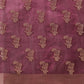 Hiral Fashion Purple Banarasi Organza Silk Floral Woven Design Saree | Swadesiicart