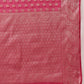 Hiral Fashion Pink Banarasi Organza Silk Floral Woven Design Saree | Swadesiicart