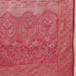 Hiral Fashion Pink Banarasi Organza Silk Floral Woven Design Saree | Swadesiicart