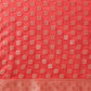 Hiral Fashion Red Banarasi Organza Silk Floral Woven Design Saree | Swadesiicart
