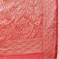 Hiral Fashion Red Banarasi Organza Silk Floral Woven Design Saree | Swadesiicart
