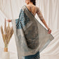 Hiral Fashion Teal Banarasi Organza Silk Floral Woven Design Saree | Swadesiicart