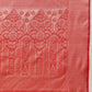 Hiral Fashion Red Banarasi Organza Silk Lahariya Woven Design Saree | Swadesiicart