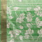 Green Silk Blend Digital Print Floral Saree with Unstitched Blouse - Hiral Fashion | Swadesiicart