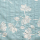 Turquoise Silk Blend Digital Print Floral Saree with Unstitched Blouse - Hiral Fashion | Swadesiicart