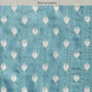 Turquoise Silk Blend Digital Print Floral Saree with Unstitched Blouse - Hiral Fashion | Swadesiicart