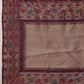 Hiral Fashion Purple Jamdani Cotton Floral Woven Thread Saree | Swadesiicart