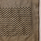 Hiral Fashion Black Jamdani Cotton Floral Woven Thread Saree | Swadesiicart
