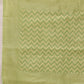 Hiral Fashion Lime Green Jamdani Cotton Floral Woven Thread Saree | Swadesiicart