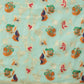 Hiral Fashion Teal Jamdani Cotton Floral Woven Thread Saree | Swadesiicart