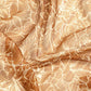 Brown Silk Cotton Printed Floral Saree with Unstitched Blouse - Hiral Fashion | Swadesiicart