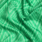 Green Silk Cotton Printed Geomatric Saree with Unstitched Blouse - Hiral Fashion | Swadesiicart