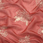 Red Silk Cotton Printed Floral Saree with Unstitched Blouse - Hiral Fashion | Swadesiicart