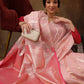 Pink Cotton Woven Zari Design Floral Saree with Unstitched Blouse - Hiral Fashion | Swadesiicart
