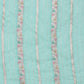 Turquoise Cotton Woven Zari Design Floral Saree with Unstitched Blouse - Hiral Fashion | Swadesiicart