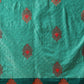 Hiral Fashion Turquoise Blue Banarasi Silk Floral Woven Design Saree | Swadesiicart