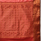 Hiral Fashion Peach Banarasi Silk Floral Woven Design Saree | Swadesiicart