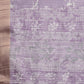 Lavender Silk Blend Digital Print Floral Saree with Unstitched Blouse - Hiral Fashion | Swadesiicart