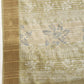 Olive Silk Blend Digital Print Floral Saree with Unstitched Blouse - Hiral Fashion | Swadesiicart