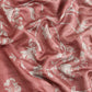 Maroon Silk Blend Digital Print Floral Saree with Unstitched Blouse - Hiral Fashion | Swadesiicart