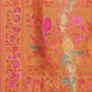 Off White Pure Cotton Woven Zari Design Paisley Saree with Unstitched Blouse - Hiral Fashion | Swadesiicart