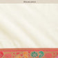 Off White Pure Cotton Woven Zari Design Paisley Saree with Unstitched Blouse - Hiral Fashion | Swadesiicart