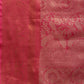 Purple Brocade Zari Woven Floral Saree with Unstitched Blouse - Hiral Fashion | Swadesiicart