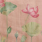 Hiral Fashion Peach Bollywood Cotton Tissue Floral Digital Printed Saree | Swadesiicart