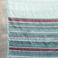 Turquoise Silk Blend Printed Geomatric Saree with Unstitched Blouse - Hiral Fashion | Swadesiicart