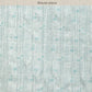 Turquoise Silk Blend Printed Geomatric Saree with Unstitched Blouse - Hiral Fashion | Swadesiicart