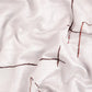 White Silk Blend Printed Geomatric Saree with Unstitched Blouse - Hiral Fashion | Swadesiicart