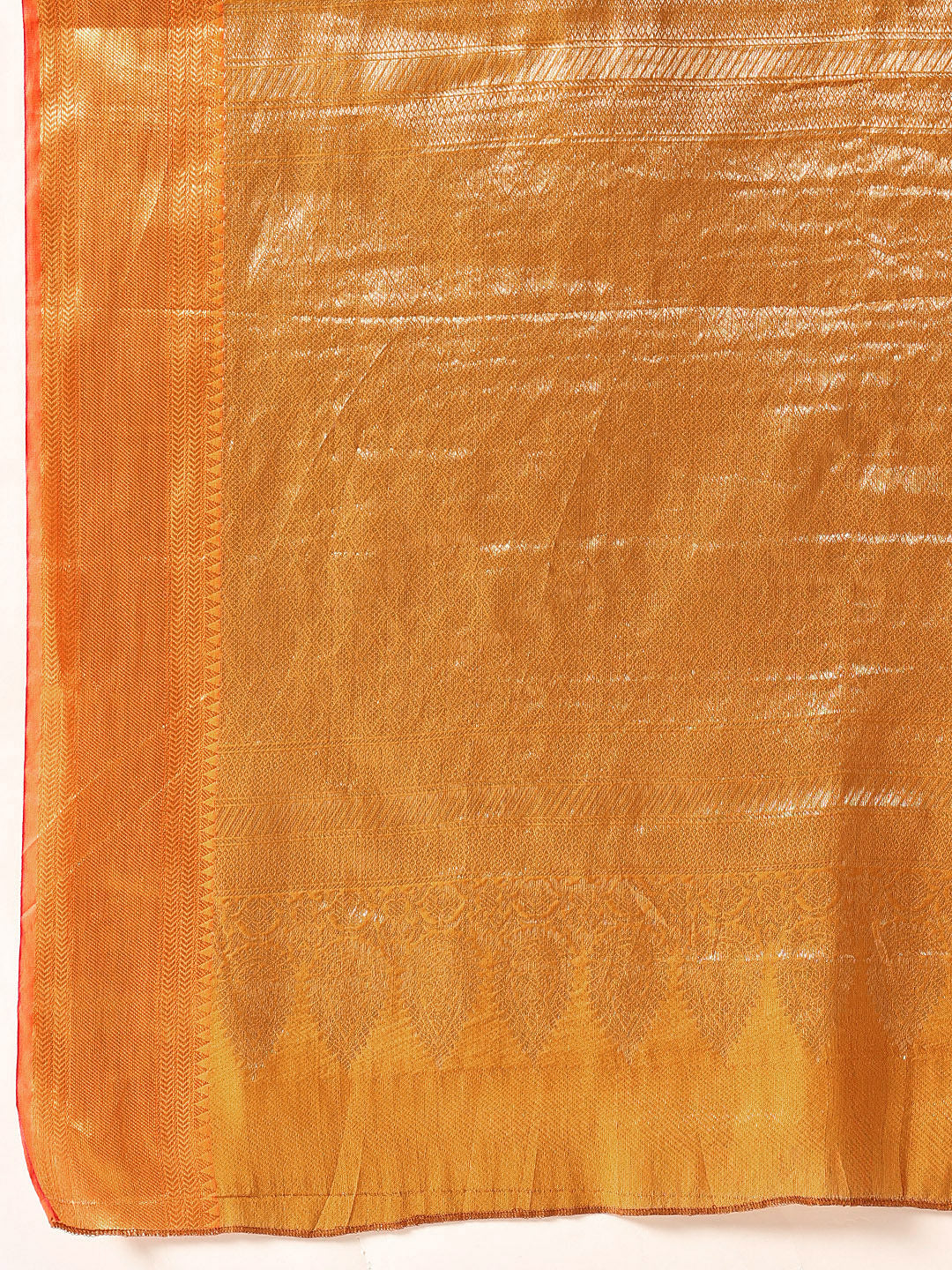 Hiral Fashion Mustard Kanjeevaram Banarasi Silk Ikkat Woven Design Saree | Swadesiicart