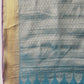 Hiral Fashion Teal Kanjeevaram Banarasi Silk Ikkat Woven Design Saree | Swadesiicart