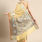 Yellow Tissue Silk Woven Zari Design Geomatric Saree with Unstitched Blouse - Hiral Fashion | Swadesiicart