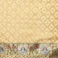 Yellow Tissue Silk Woven Zari Design Geomatric Saree with Unstitched Blouse - Hiral Fashion | Swadesiicart