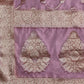 Light Pink Organza Silk Woven Zari Design Floral Saree with Unstitched Blouse - Hiral Fashion | Swadesiicart