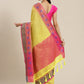 Hiral Fashion Yellow Kanjeevaram Art Silk Woven Design Saree | Swadesiicart