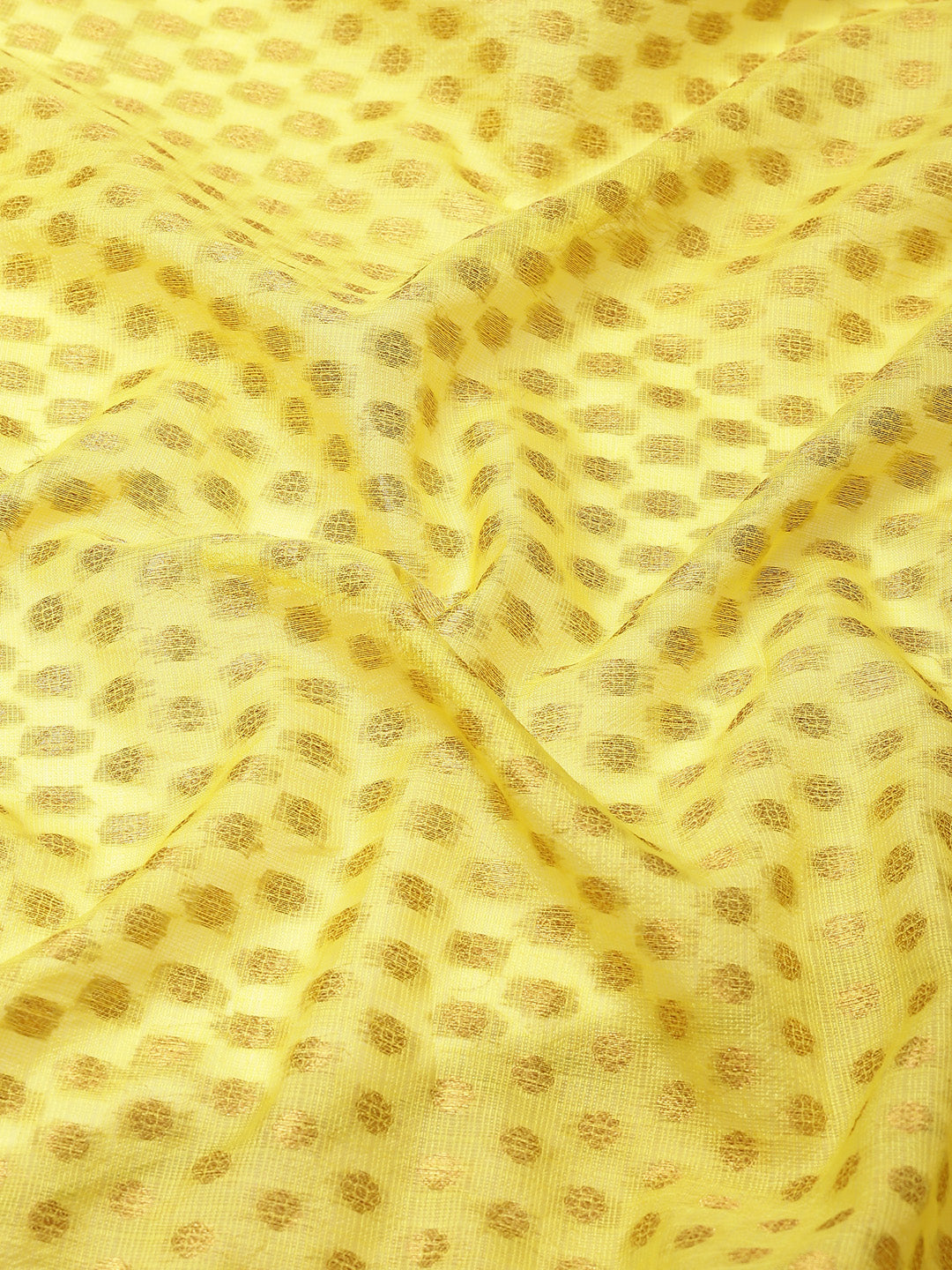 Hiral Fashion Yellow Kanjeevaram Art Silk Woven Design Saree | Swadesiicart