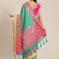 Hiral Fashion Green Kanjeevaram Art Silk Woven Design Saree | Swadesiicart