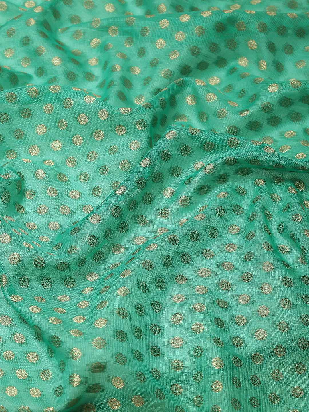 Hiral Fashion Green Kanjeevaram Art Silk Woven Design Saree | Swadesiicart