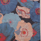 Navy Blue Polyester Digital Print Floral Saree with Unstitched Blouse - Hiral Fashion | Swadesiicart