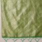 Green Cotton Woven Thread Floral Saree with Unstitched Blouse - Hiral Fashion | Swadesiicart