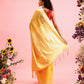 Mustard Cotton Woven Thread Floral Saree with Unstitched Blouse - Hiral Fashion | Swadesiicart