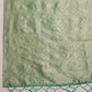Turquoise Cotton Woven Thread Floral Saree with Unstitched Blouse - Hiral Fashion | Swadesiicart