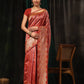 Hiral Fashion Red Banarasi Art Silk Striped Zari Woven Saree | Swadesiicart