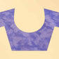 Purple Cotton Blend Dyed Tie and Dye Saree with Unstitched Blouse - Hiral Fashion | Swadesiicart